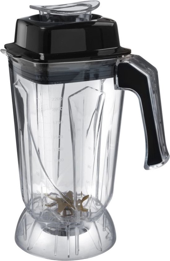 Blender Kan Met Titanium Gecoat Mes- Hendi- 2-5L- 200x170x(h)360mm van HENDI