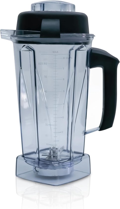 Blender Kan - Reserve Pitcher - Smoothie Maken - Grote Capaciteit - 64 Ounce - Transparant