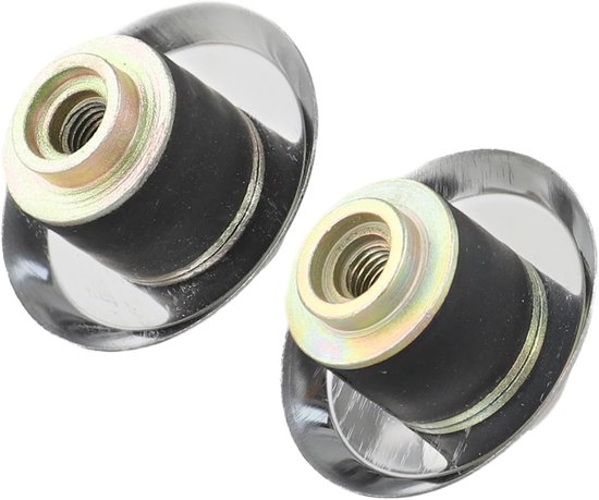 Blender Koppeling Onderdelen - Reparatieset - Blender Repareren - Metalen Aandrijfas - 2 Stuks - Zilverkleurig