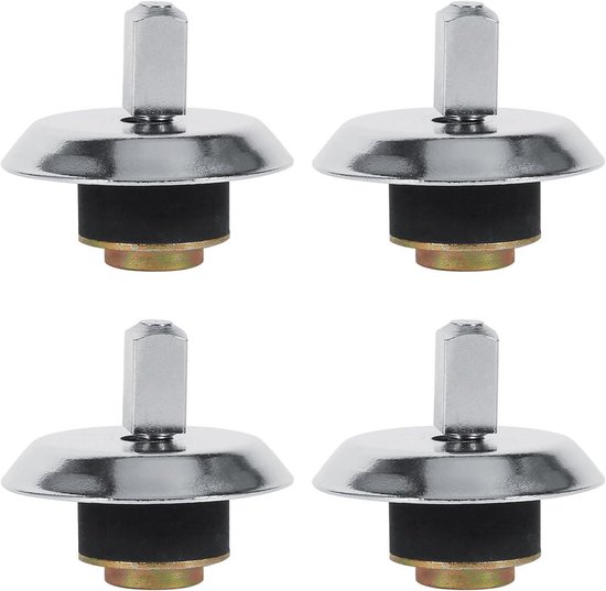 Blender Koppeling Set - Vervangende Onderdelen - Apparaat Reparatie - Stalen Constructie - 4 Stuks - Zilver