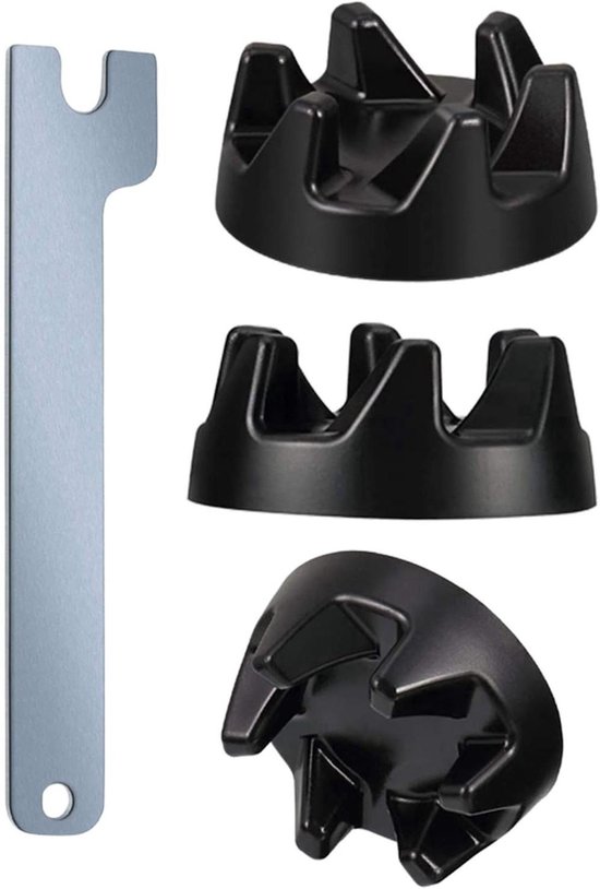 Blender Koppeling - Vervangend Onderdeel - Apparaat Repareren - Hoge Sterkte PP - 36mm Buitendiameter - Zwart