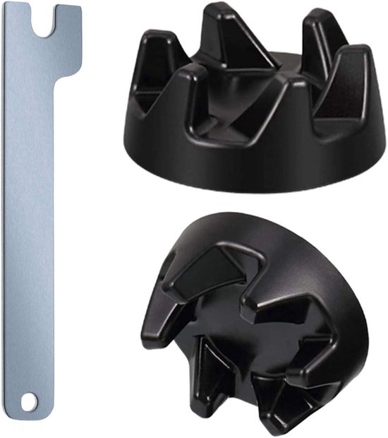 Blender Koppeling Vervanging - Mixer Onderdeel - Apparaat Repareren - Universele Pasvorm - 36mm Diameter - Zwart