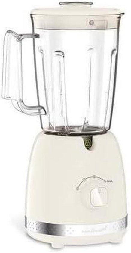 Blender met Kan - Mixer Keukenmachine - Smoothies Maken - Faciclic Veiligheidssysteem - 175 Liter - Ivoor