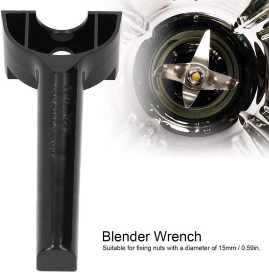 Blender Mixersleutel - Vervangend Onderdeel - Geschikt voor Vitamix - Hoogwaardig ABS - 20,5 x 7,8 cm - Duurzaam en Lichtgewicht