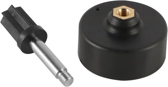 Blender Onderdelen Set - Reserveonderdelen Kan - Keuken Apparaat - Duurzame Aandrijving - 6 cm Diameter - Zwart