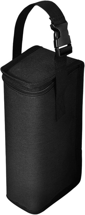 Blender Opbergtas - Draagbare Beschermhoes - Apparaat Beschermen - Spatwaterdicht Nylon - 9x12x30cm - Zwart