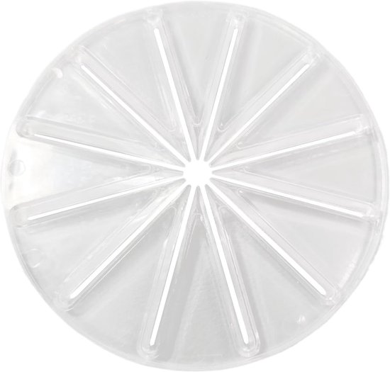 Blender Opzetstuk - Spatbescherming Keuken - Moeiteloos Mixen - Slijtvast Materiaal - 19.9 x 14 cm - Transparant