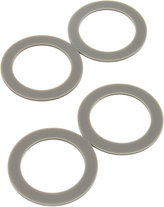 Blender Pakking - Rubberen Afdichting O-ring - Apparaat Reparatie - Verbeterde Duurzaamheid - 4 stuks 26 inch - Zwart van Merkloos