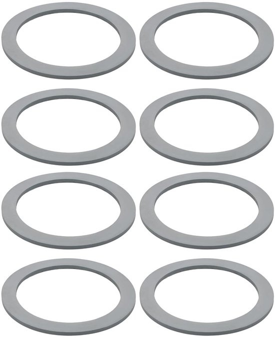 Blender Pakking Vervanging - Rubberen O-Ring voor Goede Afdichting - Compatibel met Osterizer - 8 Stuks. van Merkloos
