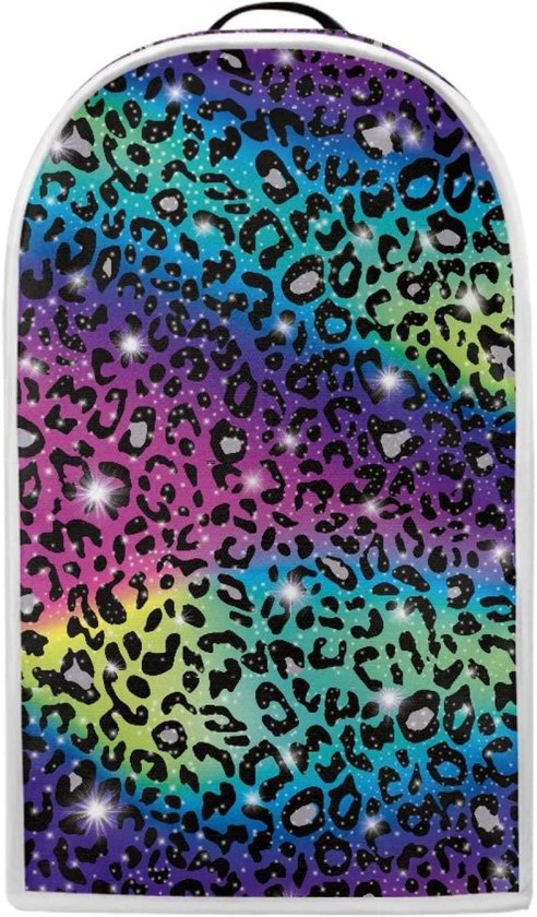 Blender Stofkap - Keukenapparaat Cover - Apparaat Beschermen - Vingerafdruk Bescherming - 9.4"Lx7.2"Wx15.9"H - Regenboog Luipaard van Merkloos