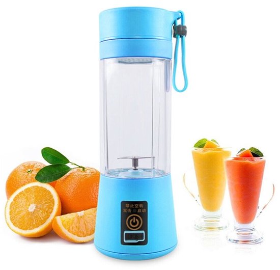 Blender To Go - Draagbare Mini Blender - Blender Smoothie - USB Oplaadbaar - Draadloos - Compact - Mini smoothie maker - Oplaadbare blender - Smoothies - Fruit - Mixer - Blender van FOOTSFFIELD