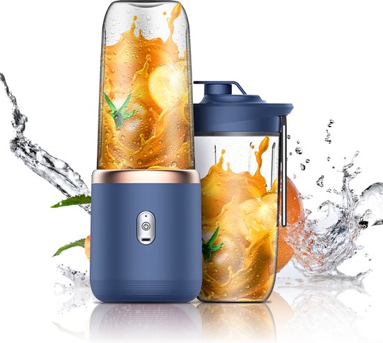 Blender To Go - Draagbare Mini Blender - Blender Smoothie - USB Oplaadbaar - Draadloos - Compact - Mini smoothie maker - Oplaadbare blender - Smoothies - Fruit - Mixer - Blender van Merkloos