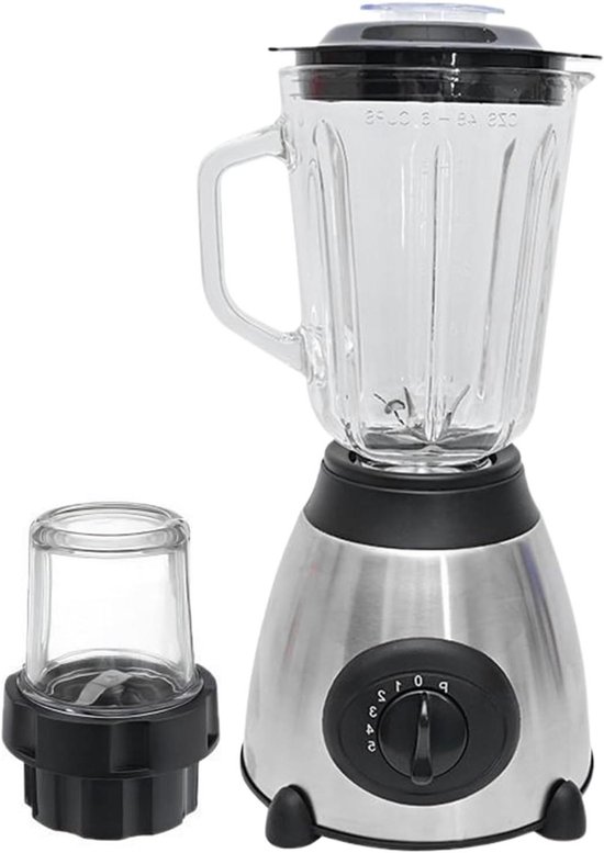 Blender Voor s | Kruidenmaker En Keukenmachine Met Verwisselbare Glazen Beker - Blender,Voor Thuis Gezin Vrienden En Volwassenen In De Keuken