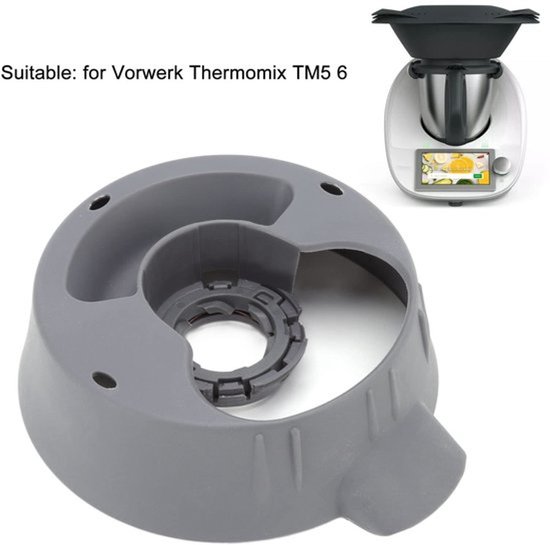 Blenderaccessoires Duurzaam - Hoofdpan - Bevestiging Beker - Ring Moer - Safe Lock - PP-materiaal - Vervanging voor TM5/TM6 - Thermomixonderdeel