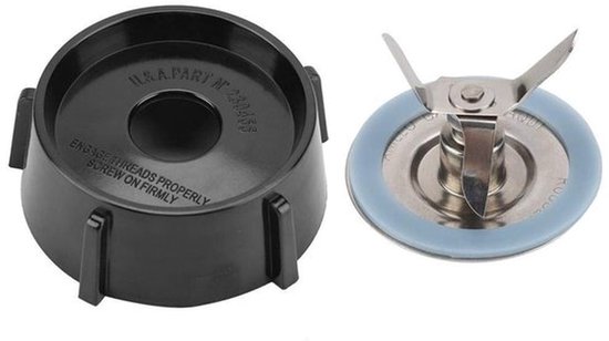 - Blenderaccessoires - Mes met Onderplaat - Vervangingskit - Geschikt voor diverse blenders - Handgemaakt met hoge kwaliteit - Ideaal v...