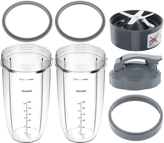 Blenderaccessoireset - 8 delen - Compatibel met 600W/900W