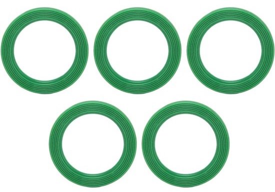 Blenderafdichtring - 5 stuks - Rubberen O-ring - vervangingspakking - Voedselveilige siliconen - ShopVlot