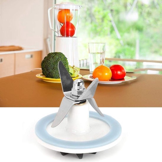 Blenderblad Roestvrij staal - Vervangend Onderdeel - Afdichtring - Geschikt voor Blender - Eenvoudige Installatie - BPA-vrij - Blenderonderdeel