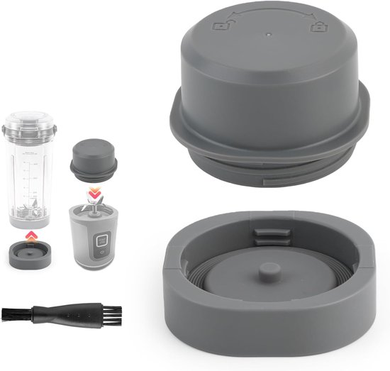 Blenderbladkap en deksel voor Ninja Blast Blender portable BC100/BC151, lekvrij deksel, vervangingsonderdelen voor blender