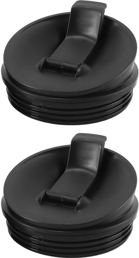 Blenderdeksel - 2 Stuks - Met Schenktuit - Zwart