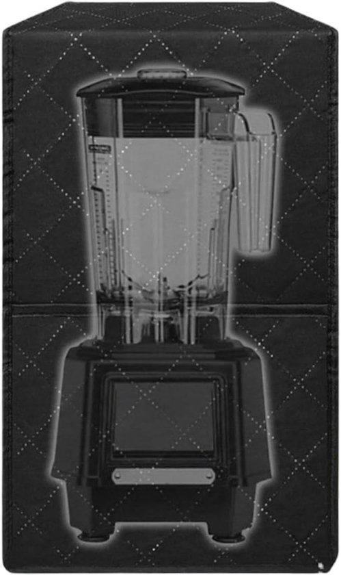 Blenderhoes - Keukenmachinehoes Stofhoes - Apparaat Beschermen - Waterdicht Vliesstof - 27 x 26 x 4 cm - Grijs