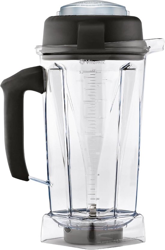Blenderkan 2 Liter Natte Ingrediënten - Hoge Capaciteit voor Smoothies en Soepen van Merkloos