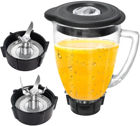 Blenderkan - 6 cups - 1,25 liter - met ijsmes