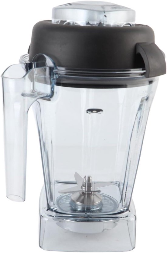 Blenderkan Reserveonderdeel - Mengbeker Accessoire - Smoothies Maken - Lekvrij Afdichtingssysteem - 48oz Capaciteit - Transparant