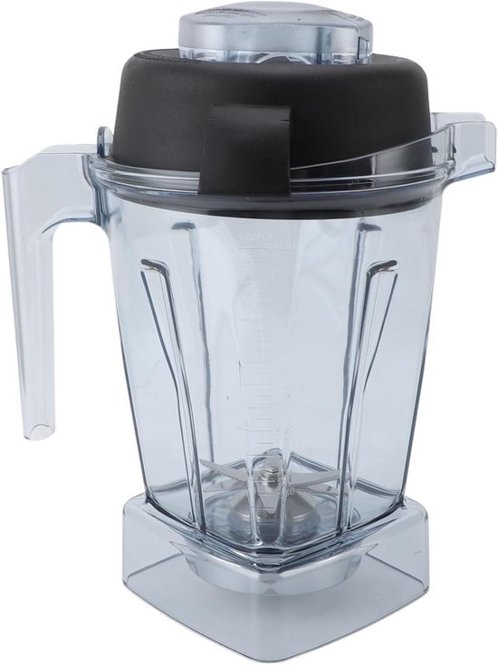 Blenderkan Roestvrij Staal - Mixer Kan - Smoothie Maken - Hoge Afdichtingsprestaties - 48oz Capaciteit van Merkloos