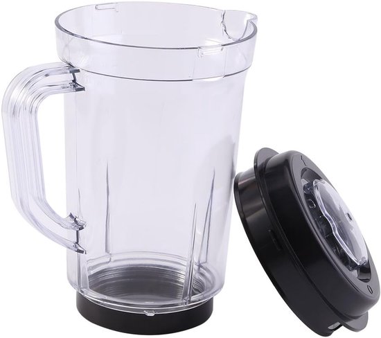 Blenderkan - Transparant - 1000 ml - Voedingsveilig PC Materiaal - Voor Sap en Smoothies