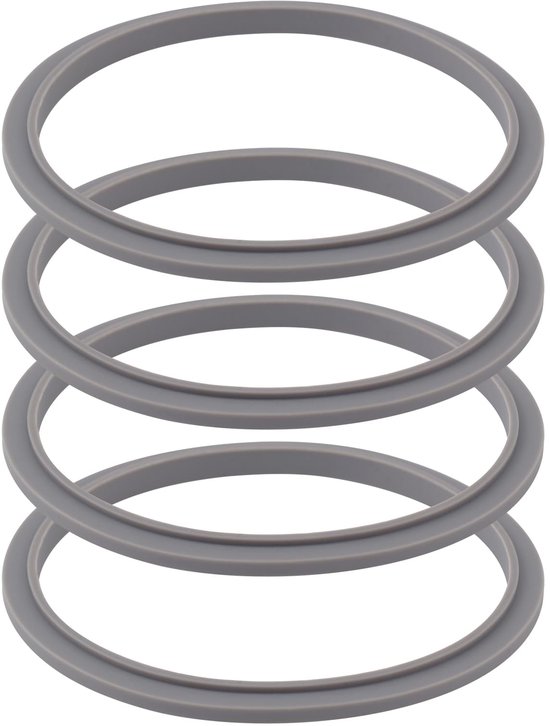 Blenderpakkingen - 4 stuks - Siliconen - 8,4 cm