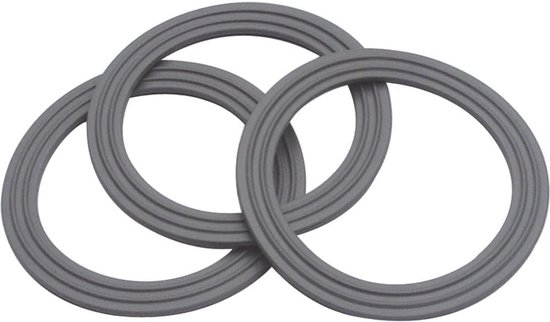 Blenderring - Afdichtring Keukenmachine - Lekkage Voorkomen - Geribbelde Afdichting - 85mm Buitendiameter van Merkloos