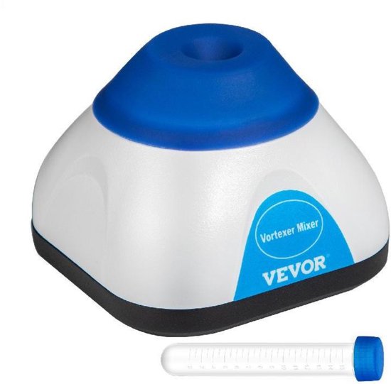 Bolture Vortex Mixer - Laboratorium Mixer - Nagellak Mixer - Verf Mixer - Paint Shaker - 3000RPM - Blauw/Grijs van Bolture