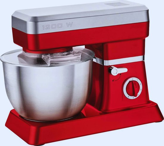Bomann KM 398 CB Multifunctionele Kneedrobot - 1200W Professionele Brood- En Gebakrobot Met Titanium Messen - XXL Krachtige Keukenhulp Voor Perfecte Resultaten