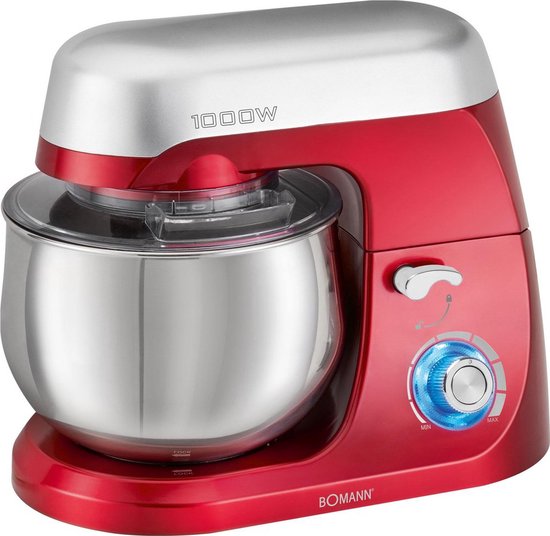 Bomann KM 6009 CB - Keukenmachine - Rood van Bomann
