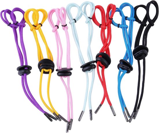 Boogschiet Vinger Sling Verstelbaar Handgemaakt voor Recurve Boog (Blauw) - 1 stuk