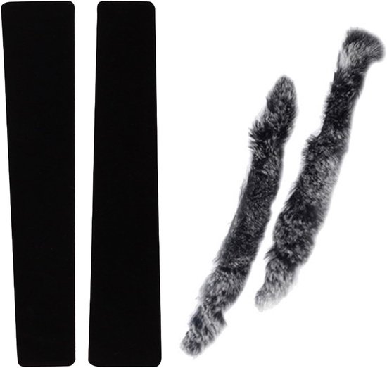 Boogschieten boog geluiddempers set boog string geluiddemper + boog geluiddemper strip recurve boog string demping kit voor traditionele bogen longbow