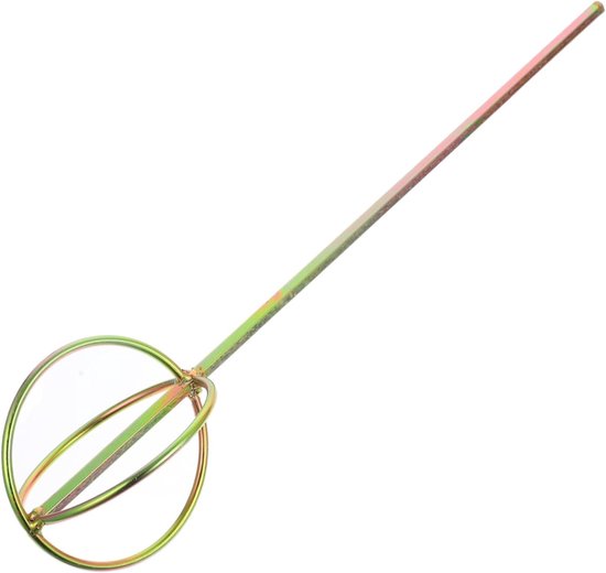 Boor Mengstaaf - Mixer Staaf - Verf Mengen - Duurzame Staalconstructie - 49 x 11.5 x 11.5 cm - Multicolor