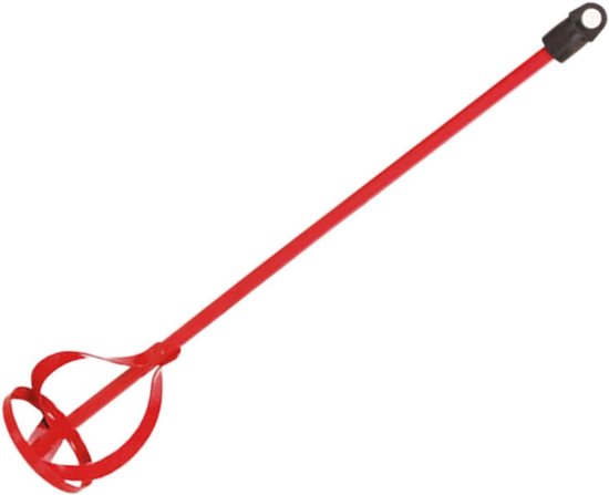 Boor Roerstaven - Mixer Opzetstuk - Materiaalmengen - Zeshoekig Handvat - 40x8x8cm - Grijs
