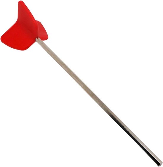 Boormachine Mixer - Mengpeddel Verf - Verf Mengen - Luchtbelvrije Resultaten - 27 cm - Grijs
