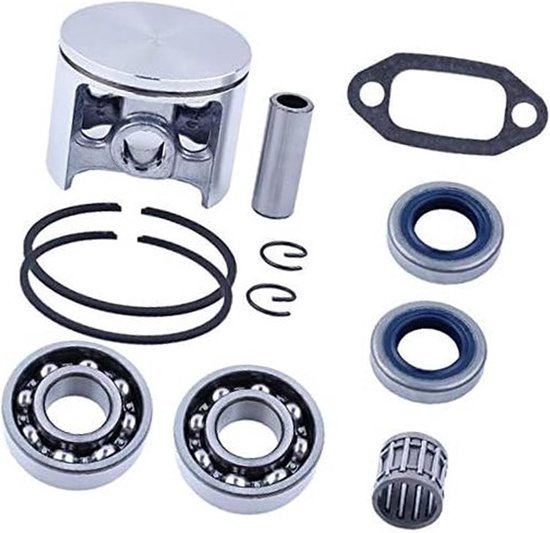 Bore 52MM zuigerveren krukaslager oliekeerring, for Husqvarna, 268 272 272XP kettingzaagmotor vervanging zuigerveer voor tuinmachines