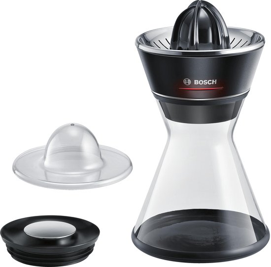 Bosch Citruspers MCP72GPB 40 W Zwart, RVS van Bosch