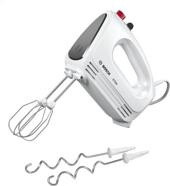 Bosch MFQ22100 CleverMixx - Handmixer - 375 W - Wit van Bosch