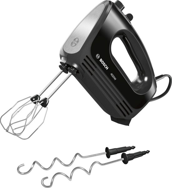 Bosch MFQ2420B Clevermixx - Handmixer - 400W - Zwart van Bosch