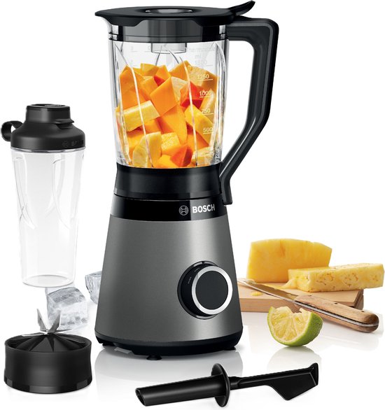 Bosch MMB6174S VitaPower Serie 4 - Blender - Zilver - 1200W van Bosch