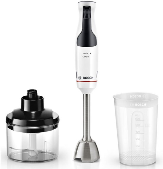 Bosch MSM4W820 blender Staafmixer 1200 W Wit, Zwart van Bosch