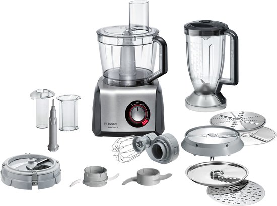 Bosch MultiTalent 8 MC812M865 - Foodprocessor - Zwart/RVS van Bosch