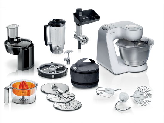Bosch MUM 5 - MUM58231 - Serie 4 - Keukenmachine - 1000 W - Wit - Zilver van Bosch