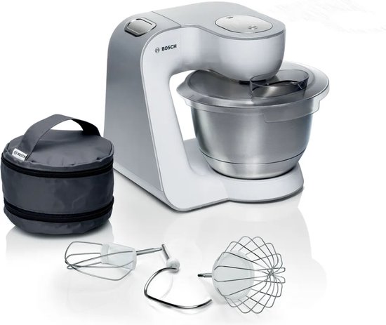 Bosch MUM5 - MUM58200 - Keukenmachine - 1000W - 3.9L - Wit/Zilver van Bosch