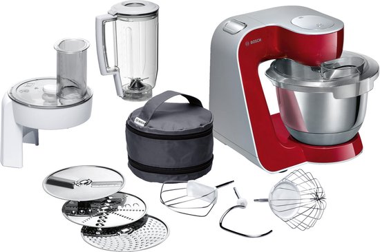 Bosch MUM5 - MUM58720 - Keukenmachine - 1000W - 3,9L - Rood van Bosch